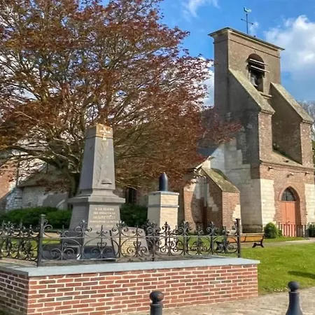 Maison Spacieuse Et Chaleureuse Pour Familles, A 10 Min De La Baie De Somme 度假居 Saigneville