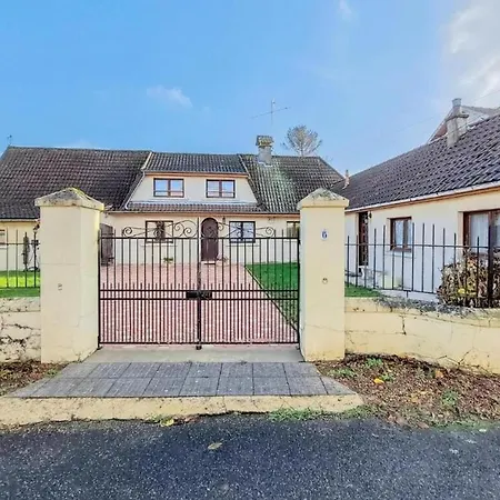 Maison Spacieuse Et Chaleureuse Pour Familles, A 10 Min De La Baie De Somme 度假居 Saigneville